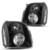 VehicleAid Headlights For 2008-2014 GMC Yukon Hybrid
